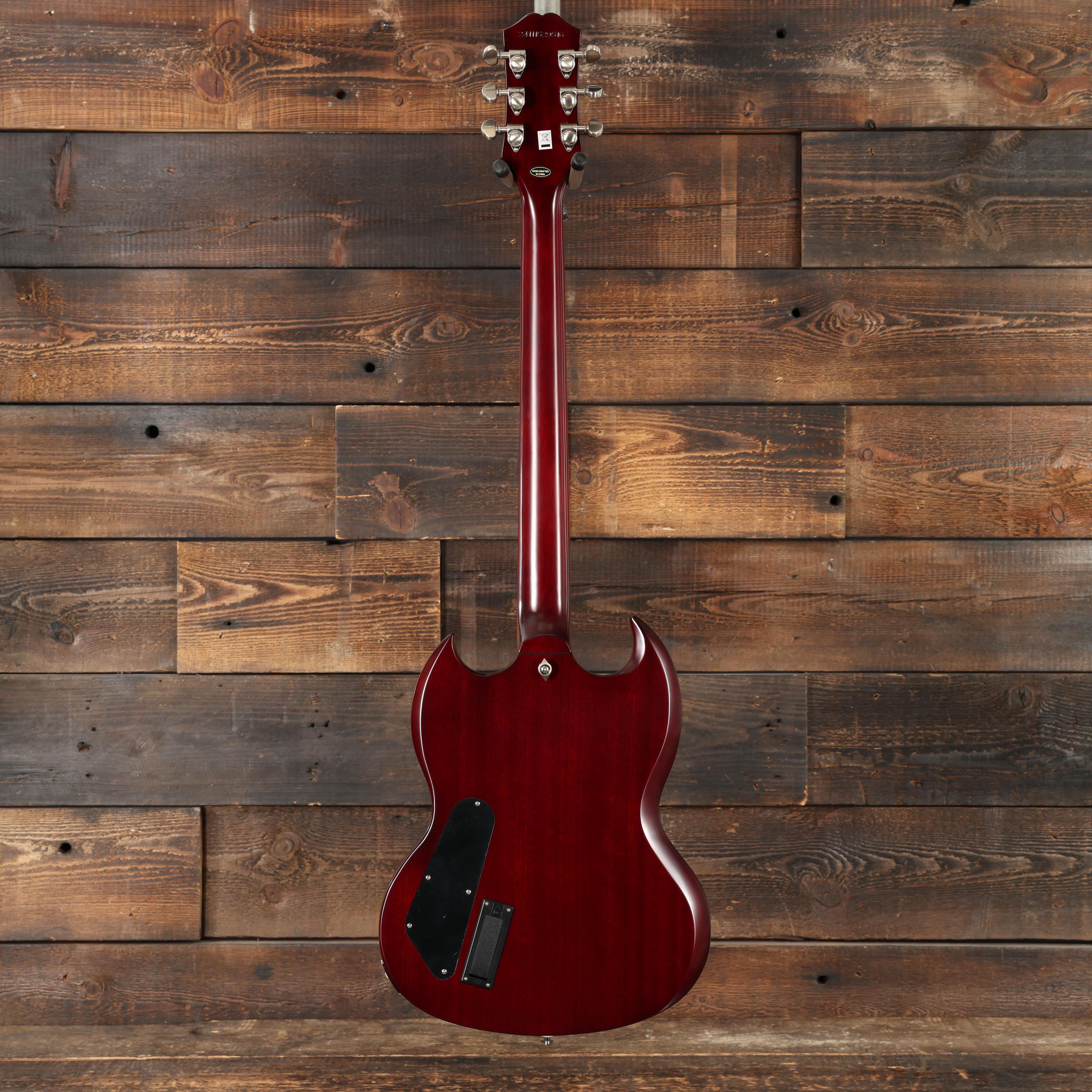 Epiphone SG Prophecy Electric Guitar in Aged Bengal Tiger Burst